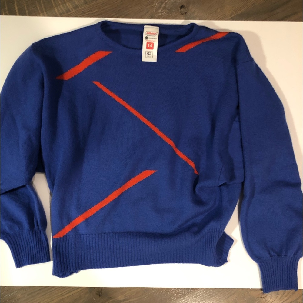 Vintage St Michael’s UK Virgin Wool 80s Sweater